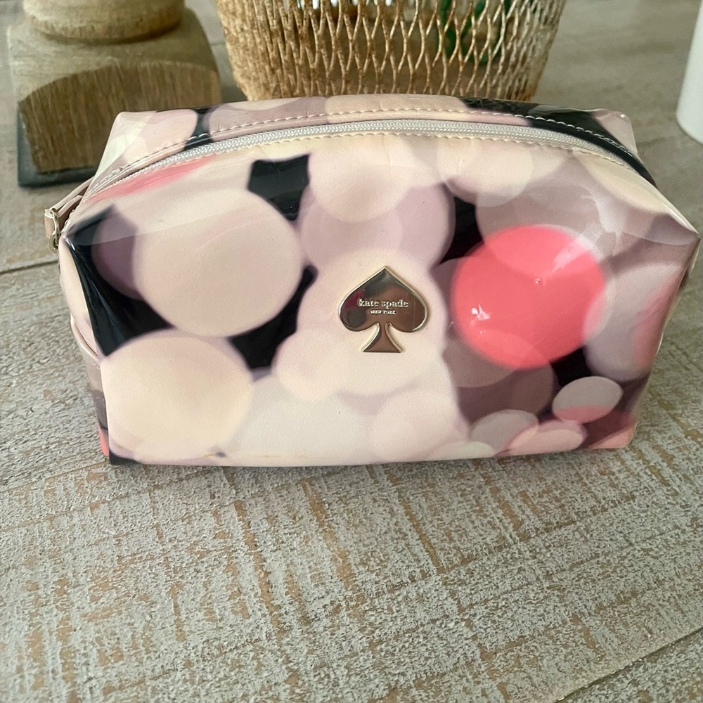 kate spade Festive Bubble Makeup Bag